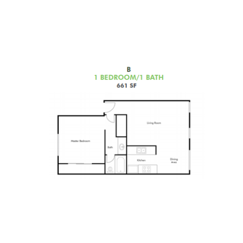 B floor plan